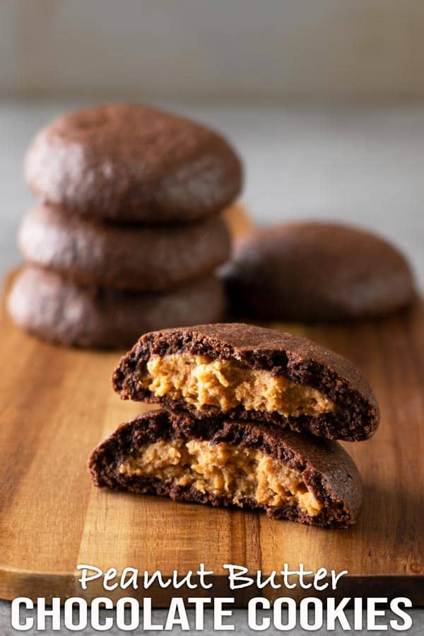 Peanut Butter Chocolate Cookies Recipe El Mundo Eats