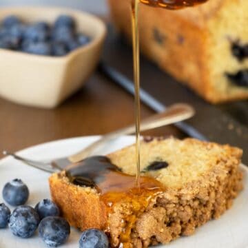 Blueberry Pancake Bread