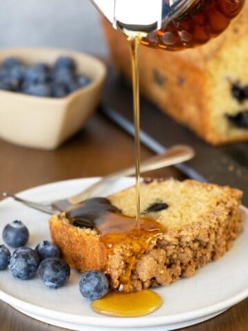 Blueberry Pancake Bread