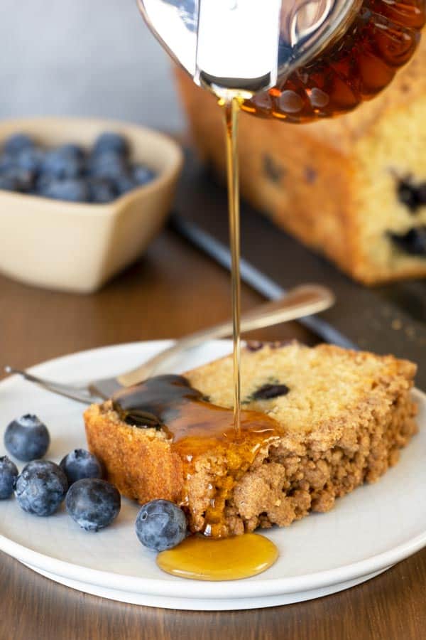 Blueberry Pancake Bread