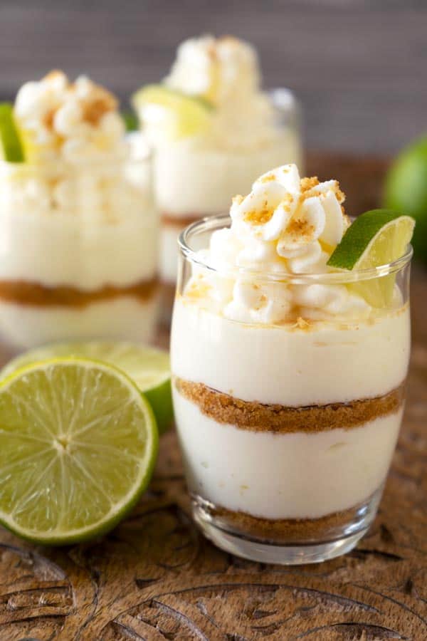 Key Lime Pie Shots