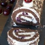 Black Forest Roll Cake