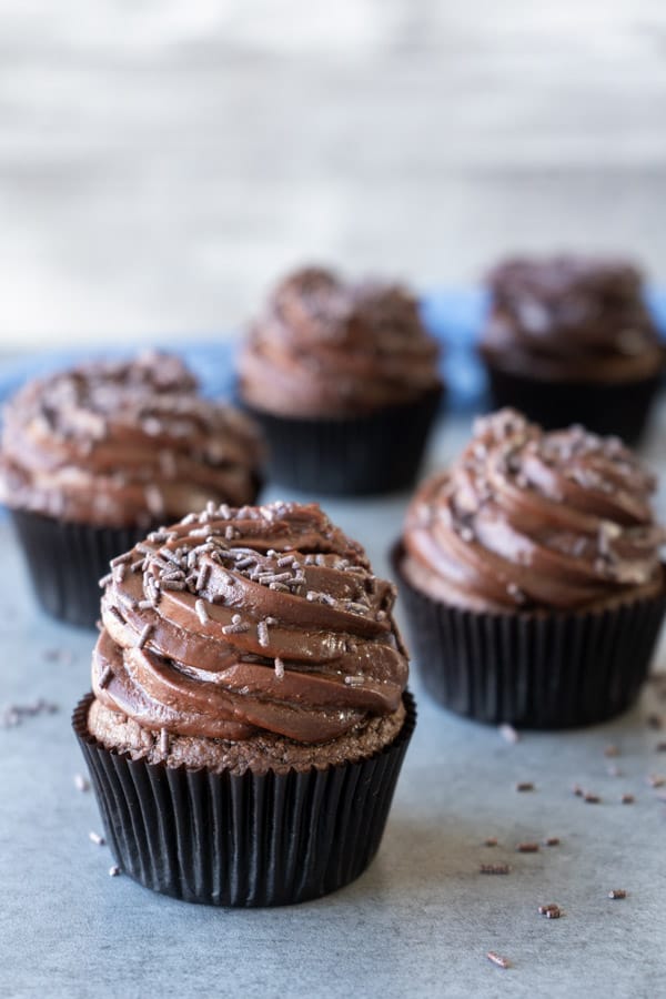 healthy chocolate cupcakes