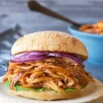 BBQ Pulled Chicken Sandwich