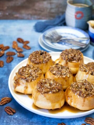 Clementine pecans sticky buns