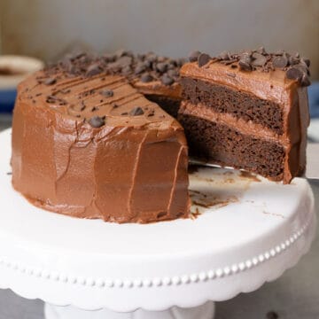 Healthy Zucchini Chocolate Cake