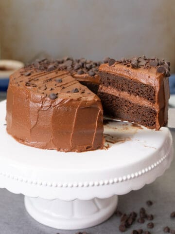 Healthy Zucchini Chocolate Cake