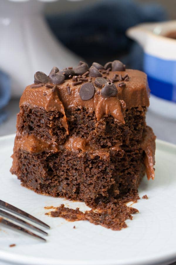 Zucchini chocolate cake