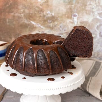 Chocolate Sour Cream Bundt Cake