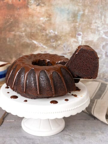 Chocolate Sour Cream Bundt Cake