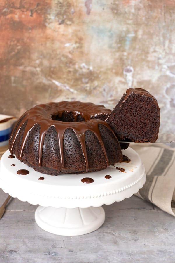 Chocolate Sour Cream Bundt Cake