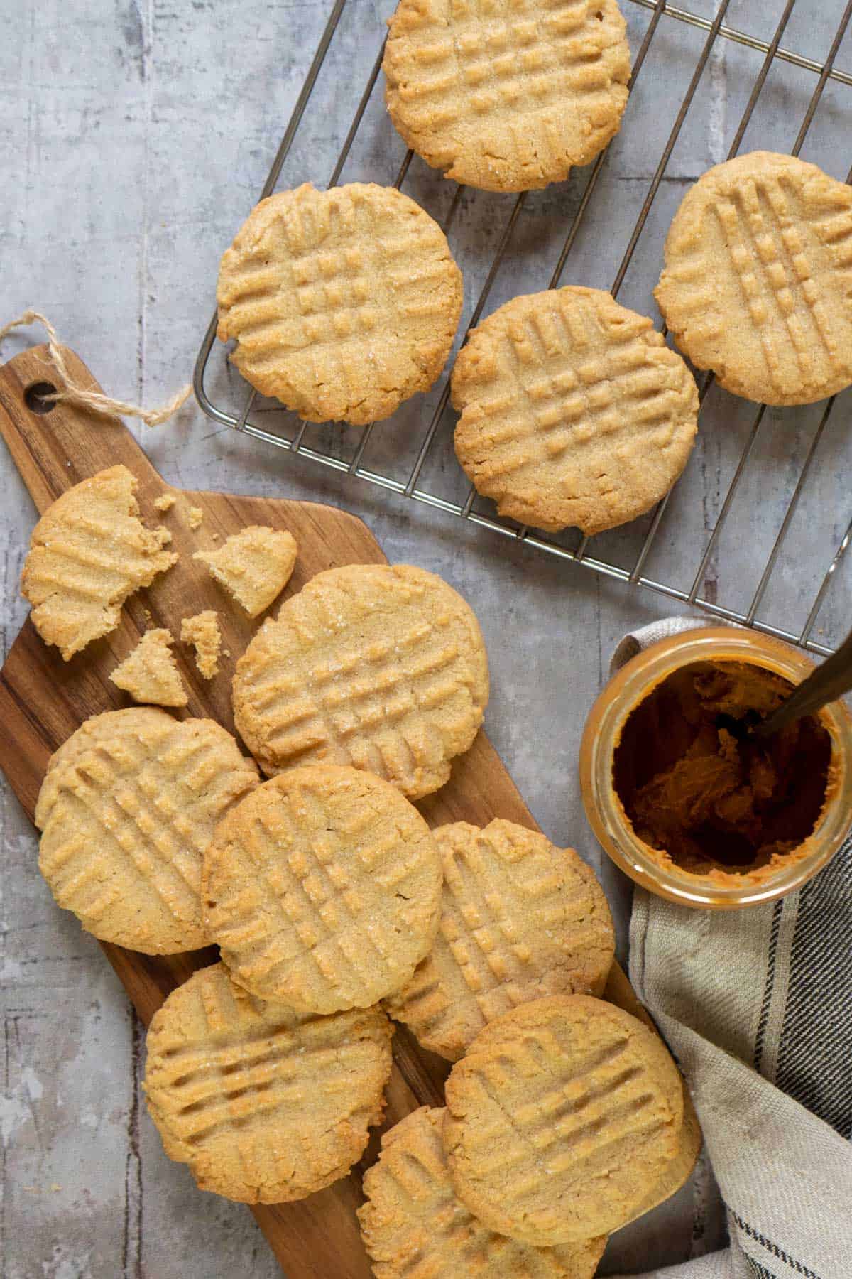 Galletas de Mantequilla de Cacahuete - El Mundo Eats