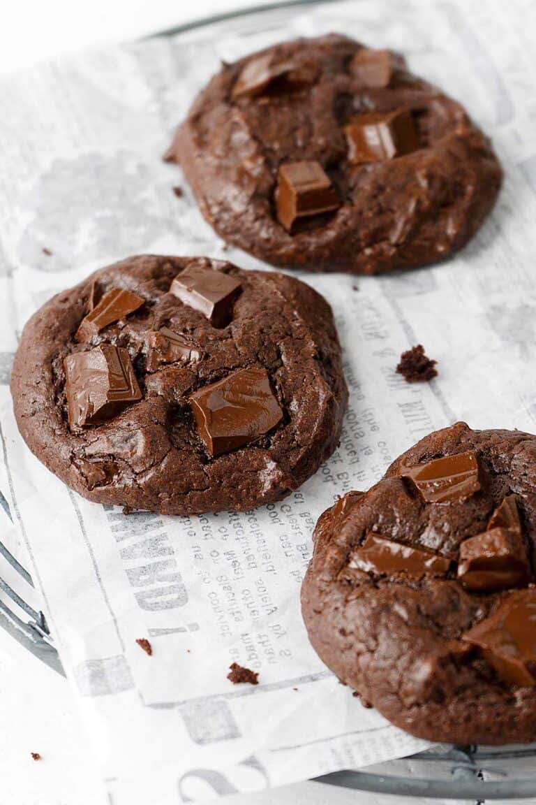 Double Chocolate Fudge Cookies El Mundo Eats
