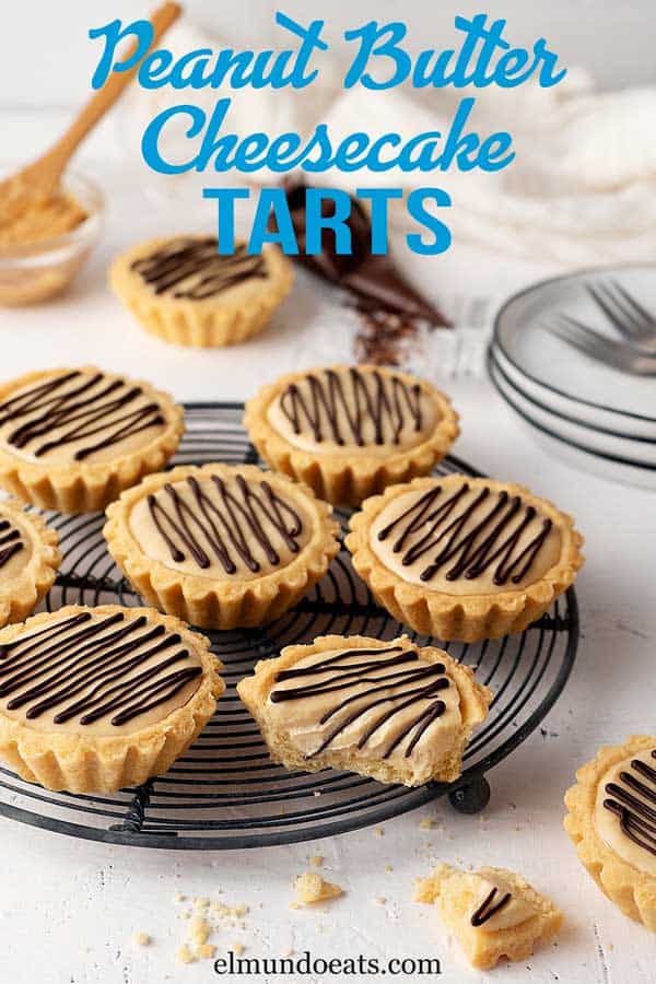 Peanut Butter Cheesecake Tarts El Mundo Eats