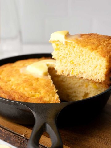 cornbread for two.