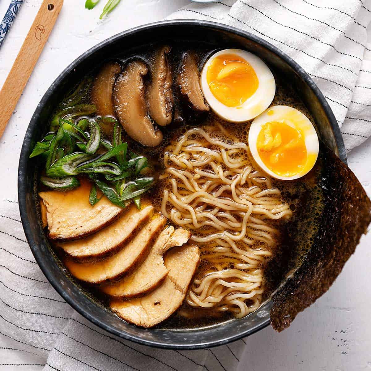 Quick 30-Minute Chicken Ramen - El Mundo Eats