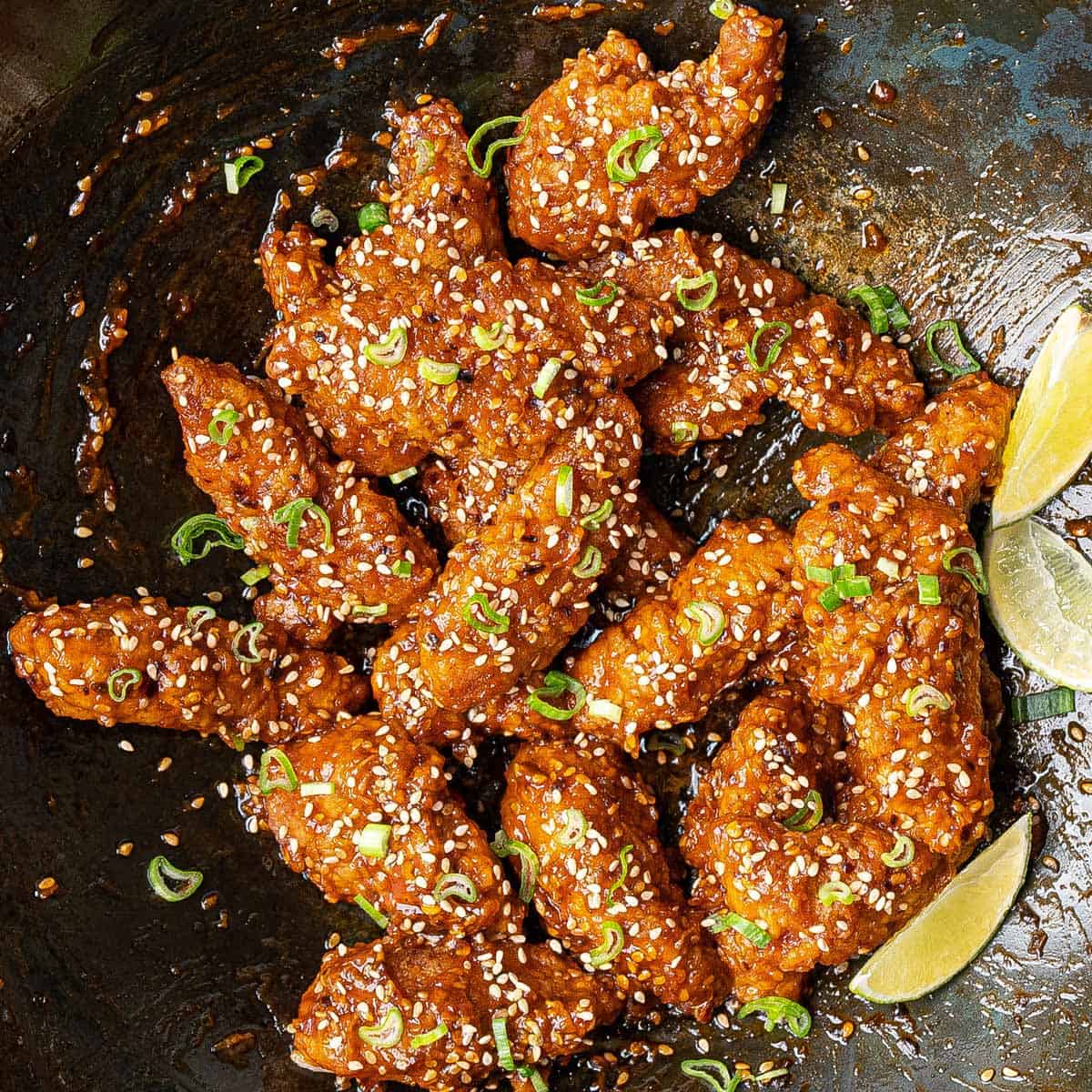 Easiest Crispy Sesame Chicken El Mundo Eats