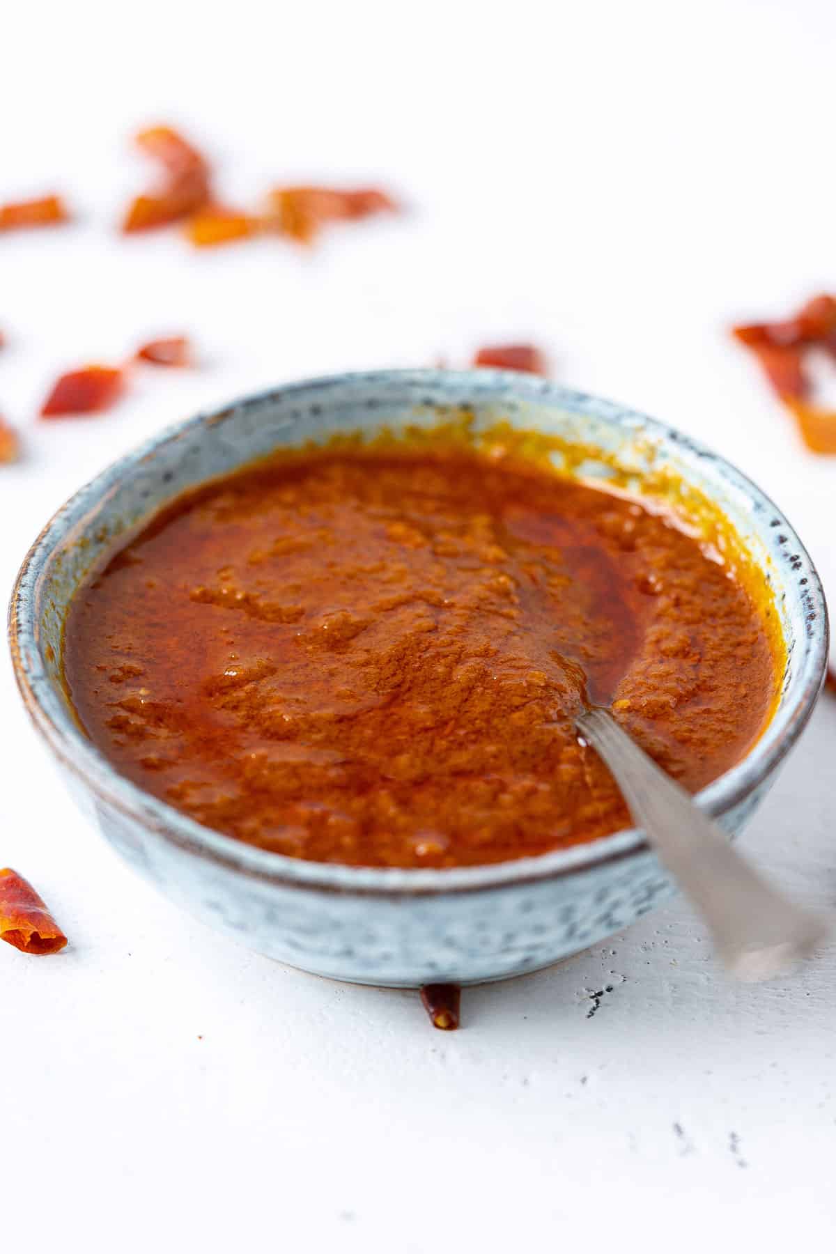 Sambal in a bowl