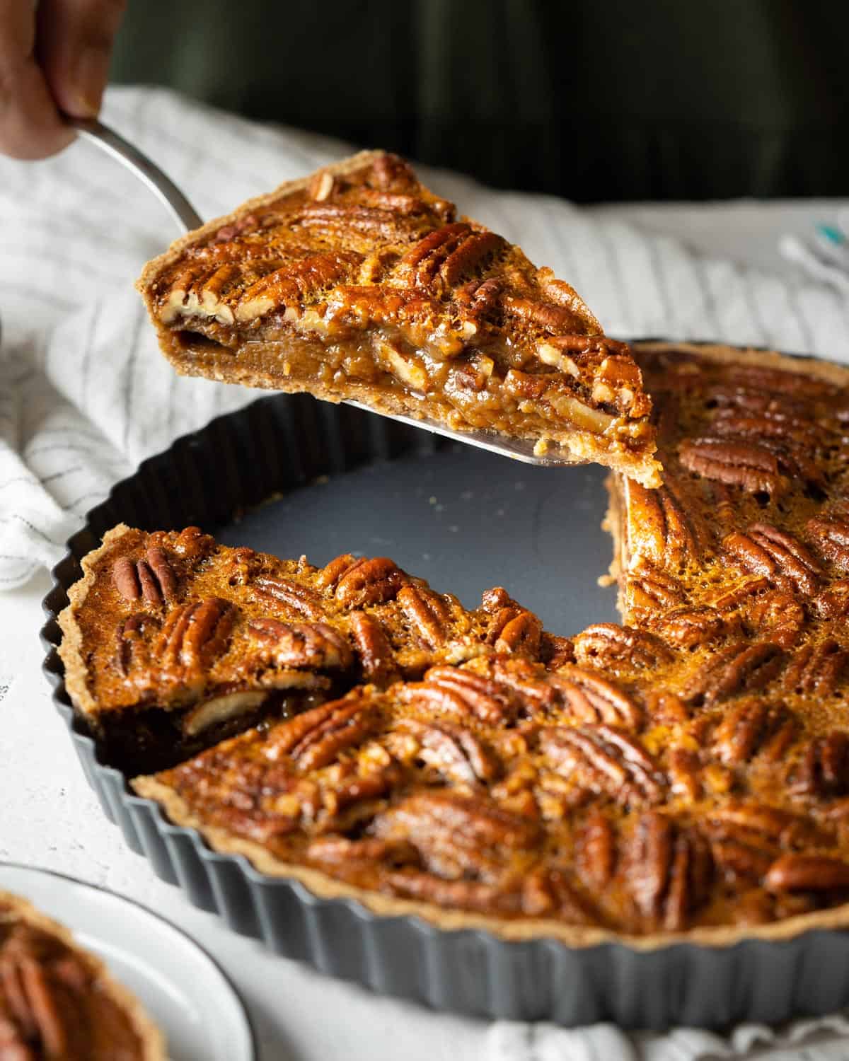 Healthy Pecan Pie (Without Corn Syrup) El Mundo Eats