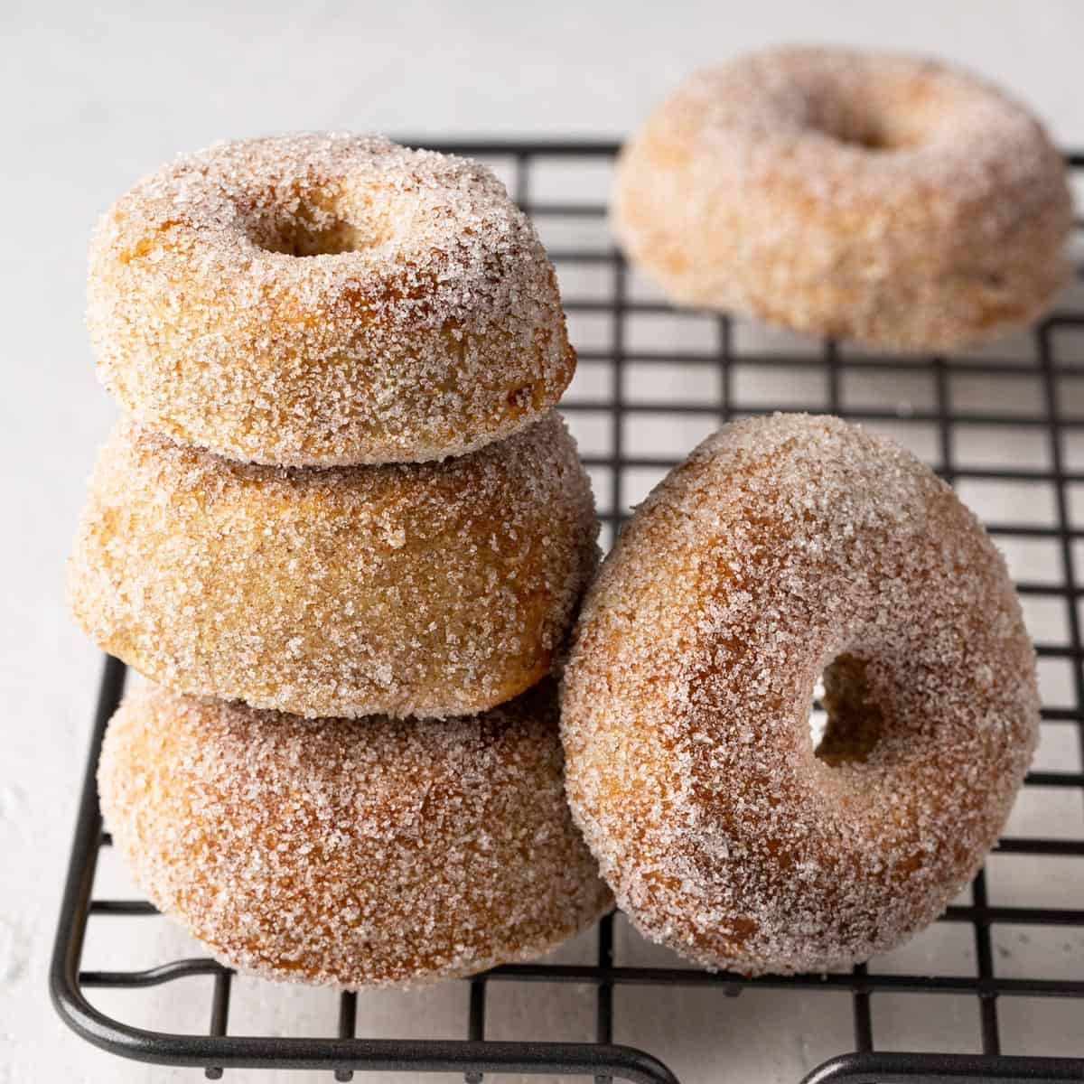Whole Wheat AirFryer Donuts El Mundo Eats