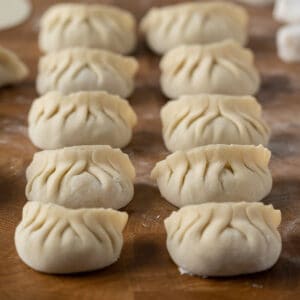 Shaped potstickers