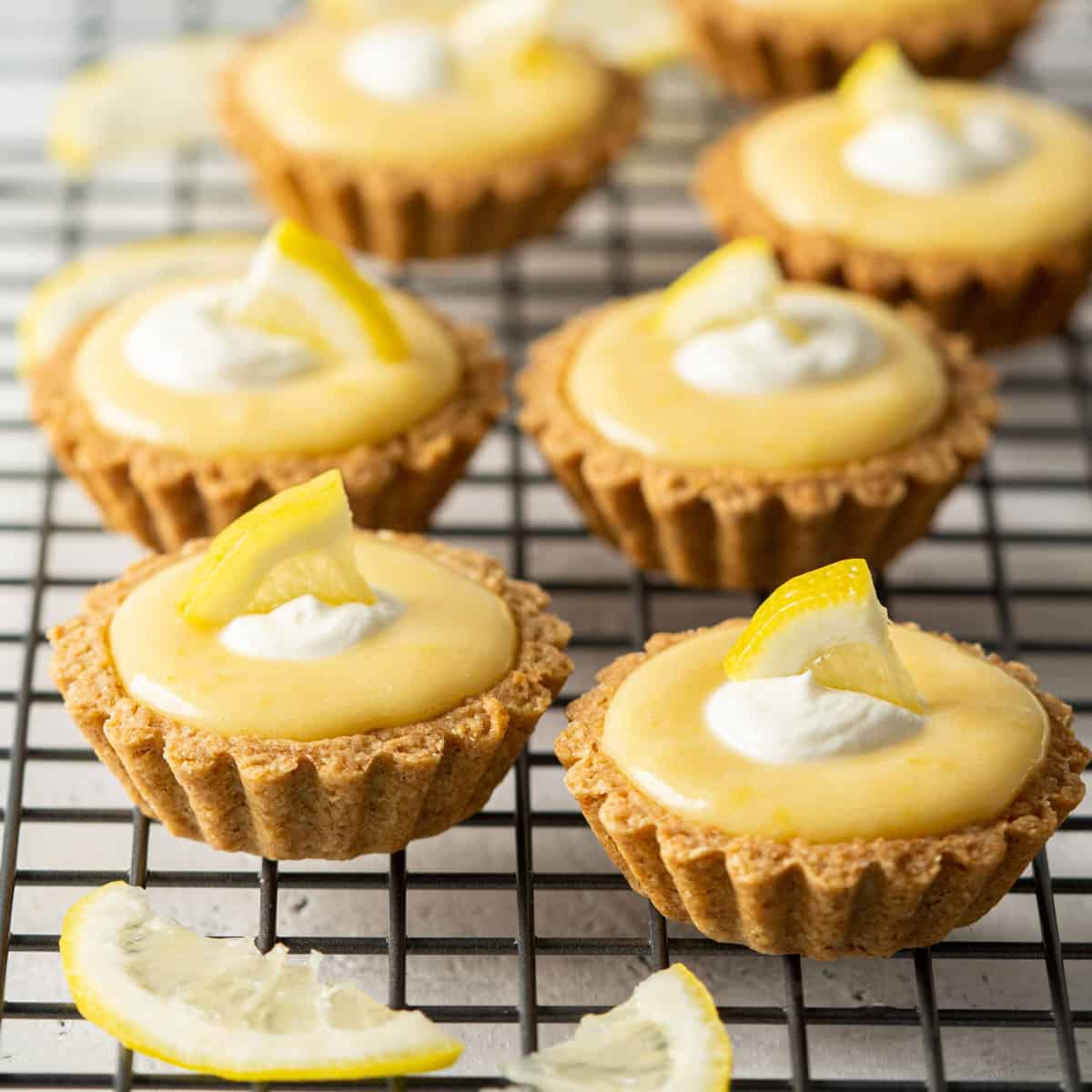 Healthy Lemon Tarts-image