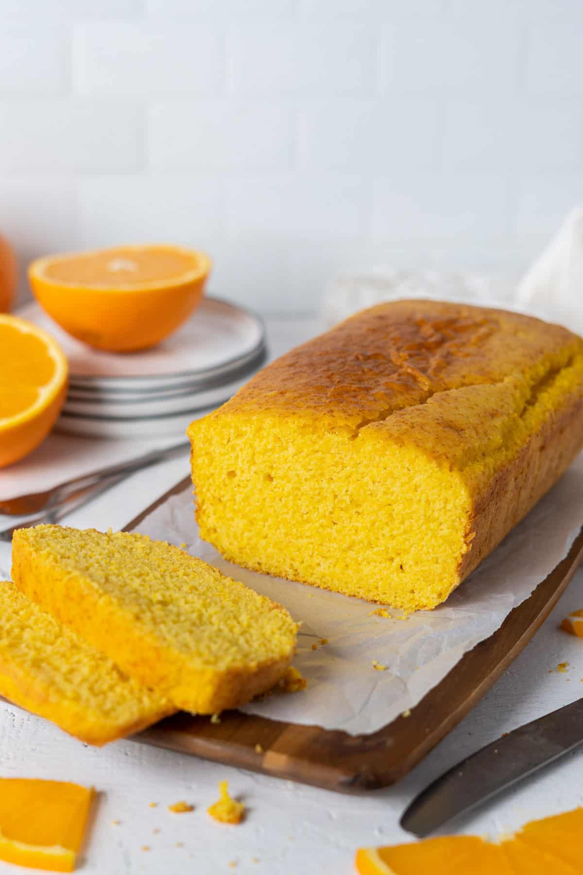 Orange Cake – SL, GF, DF, K, Low Carb - The Sugarless Bakery