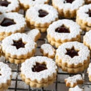 RC Healthy Linzer cookies.