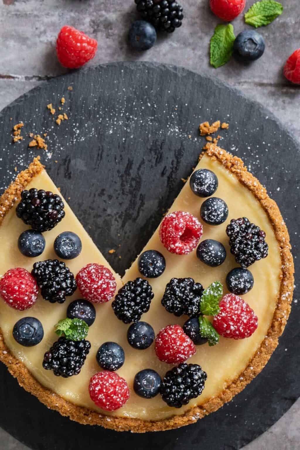 Easy Cheesecake Recipe - El Mundo Eats