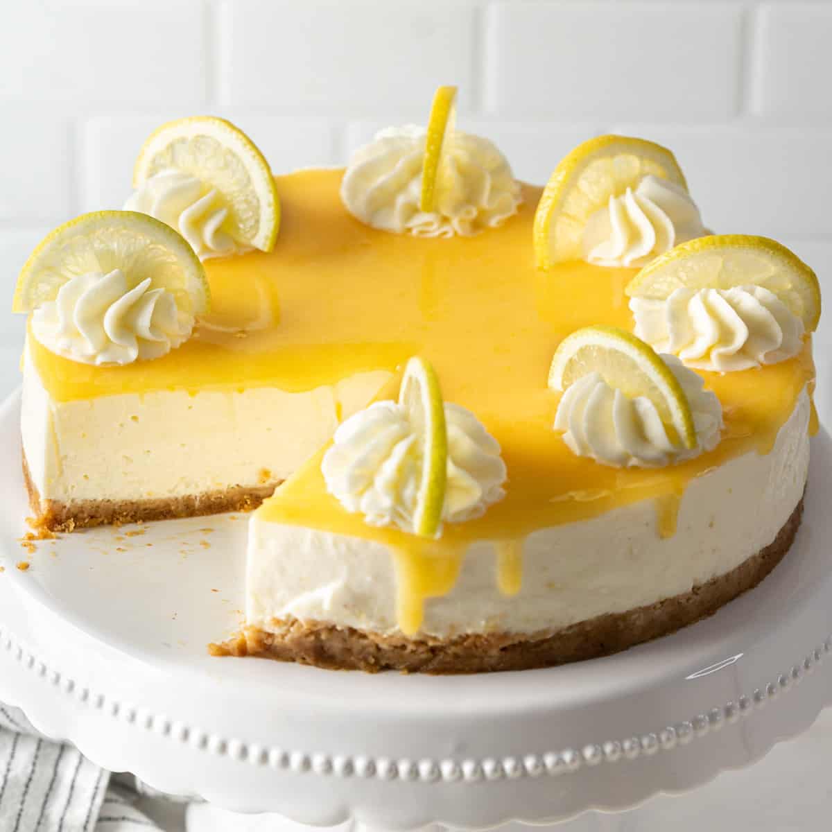 No Bake Lemon Cheesecake El Mundo Eats