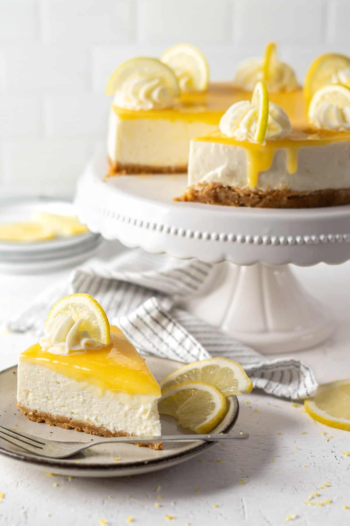 No Bake Lemon Cheesecake El Mundo Eats