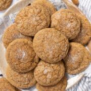 Chewy pumpkin cookies.