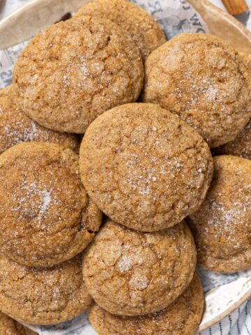 Chewy pumpkin cookies.