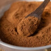 Homemade pumpkin pie spice.