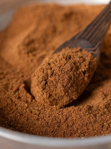 Homemade pumpkin pie spice.