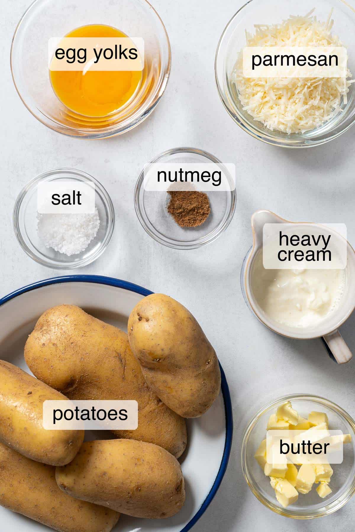 Ingredients to make this recipe.