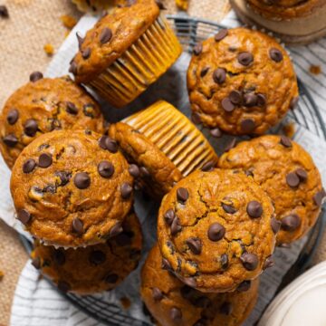 Pumpkin chocolate chip muffins.