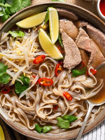 Easy beef pho.