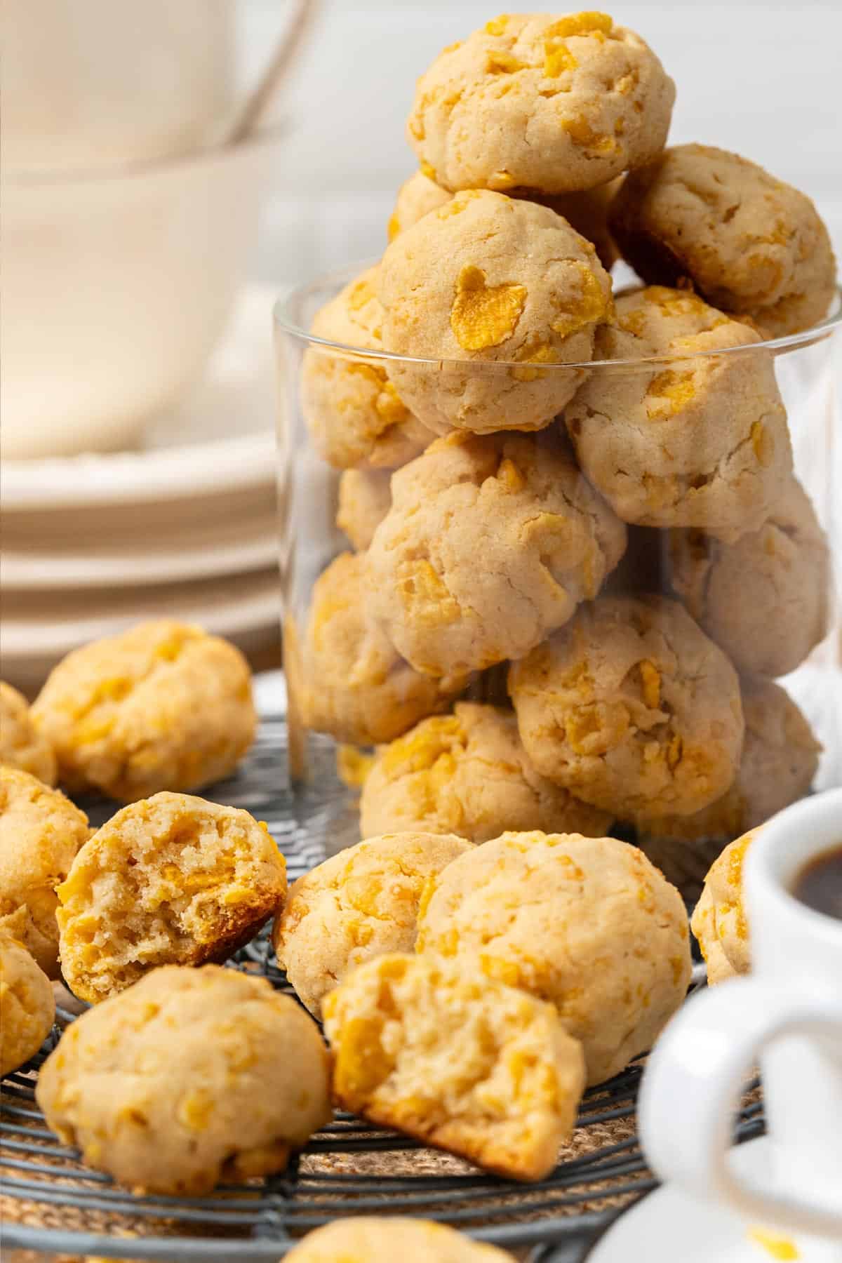 Cookies in a jar.