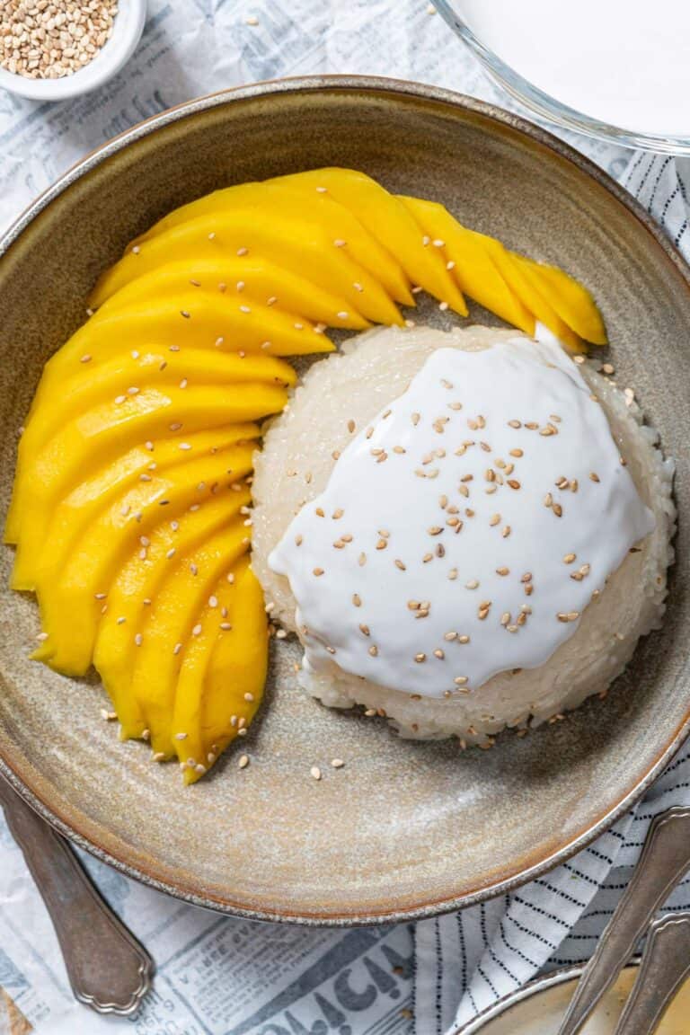 Mango Sticky Rice Recipe - El Mundo Eats