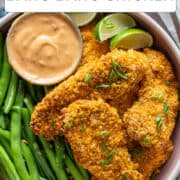 Air fryer bang bang chicken.