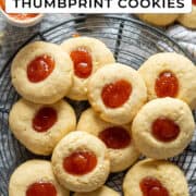 Argentinian quince thumbprint cookies.