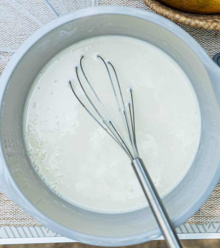 Coconut mixture.
