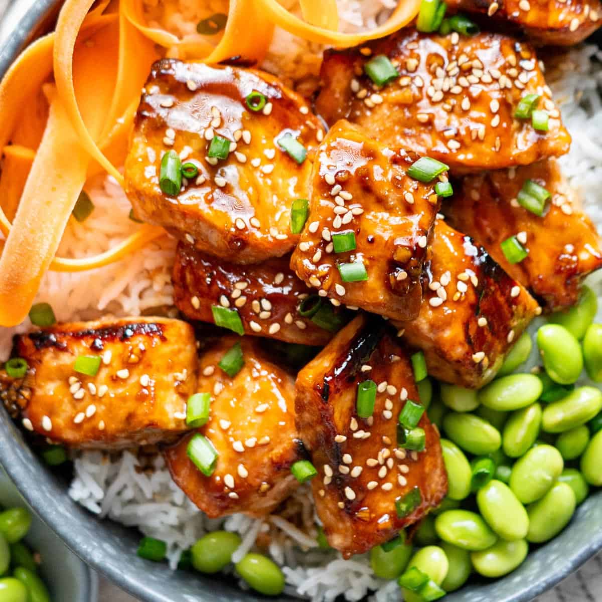 Air Fryer Teriyaki Salmon