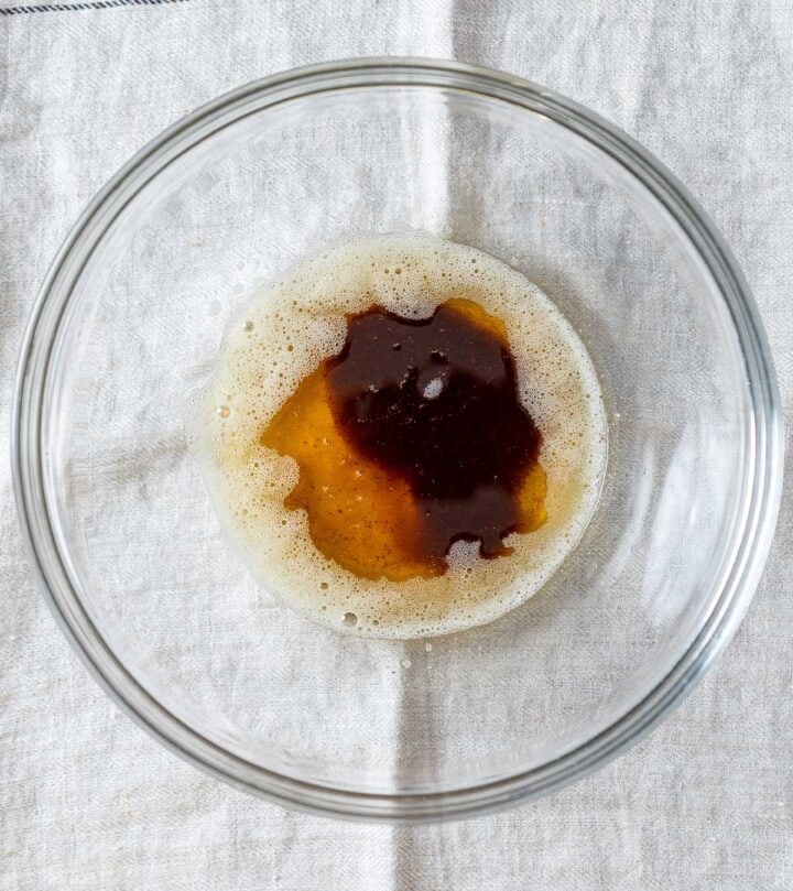 Brown butter for chewy chocolate chunk cookies.