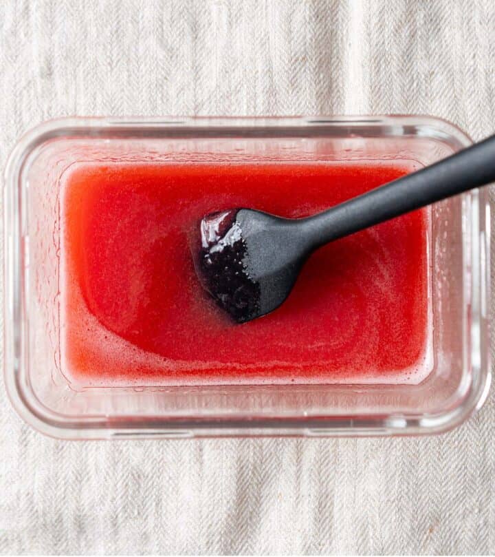 Raspberry soak.