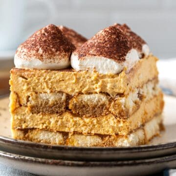 Pumpkin tiramisu egg free.