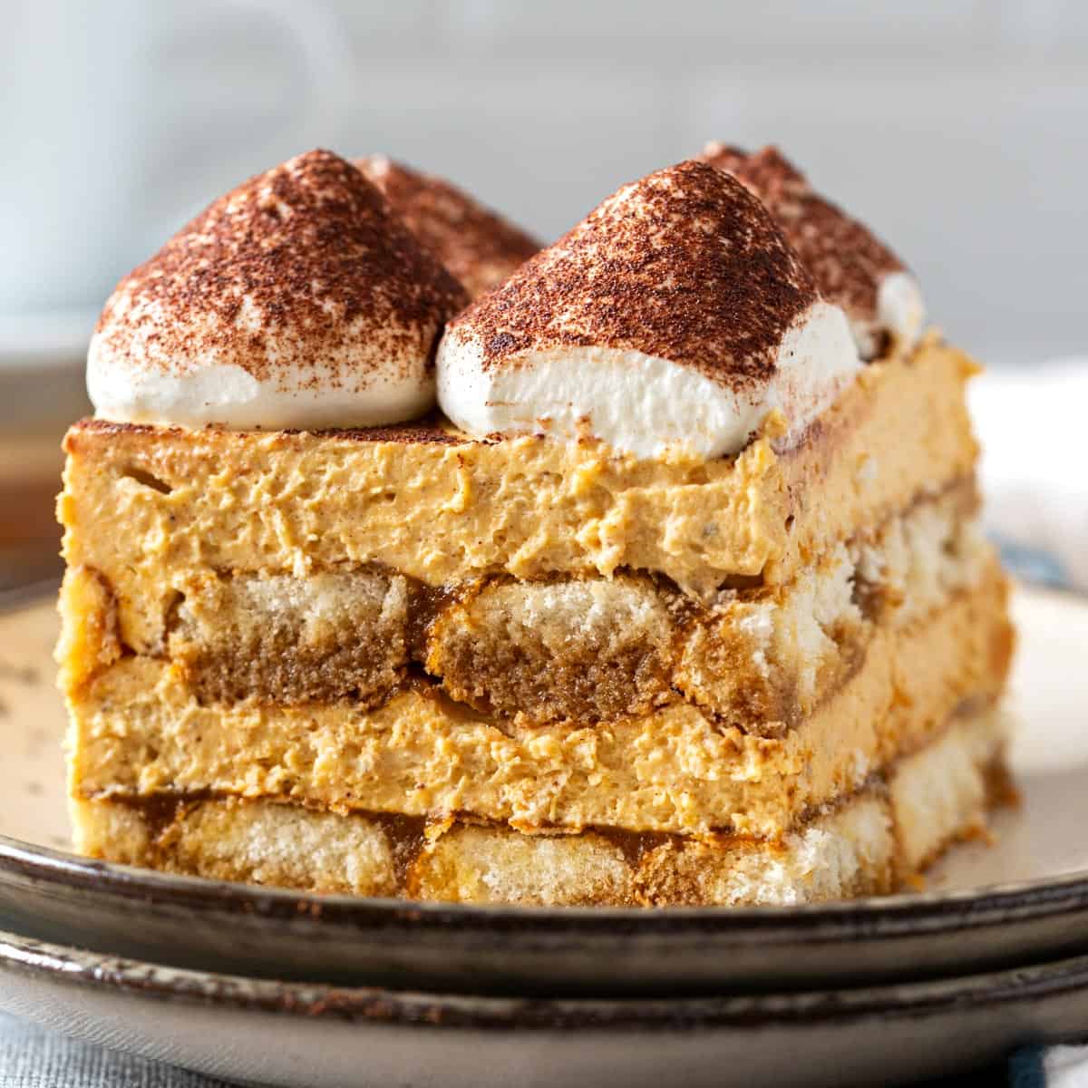 Pumpkin Tiramisu (Egg-Free)