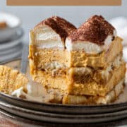 Pumpkin tiramisu egg free.