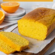 Whole orange cake.